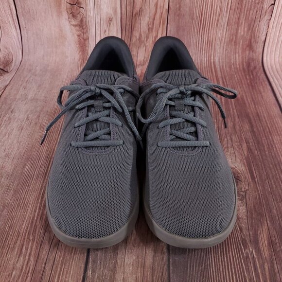 *READ* Kizik Unisex Size M12 W13.5 Madrid Eco Knit Shoes Graphite Hands Free - Picture 5 of 14